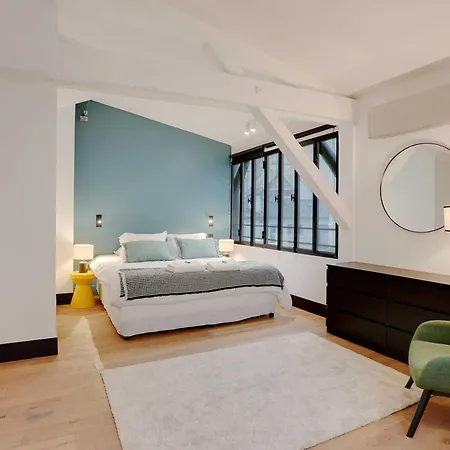 Apartmán Luxury 4 Bedr - Sacre Coeur Montmartre Paříž